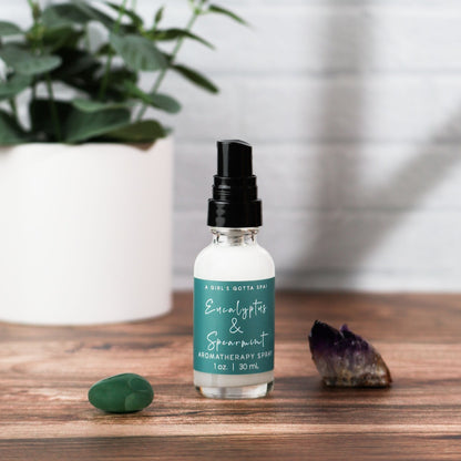 Eucalyptus and Spearmint Aromatherapy Spray-1