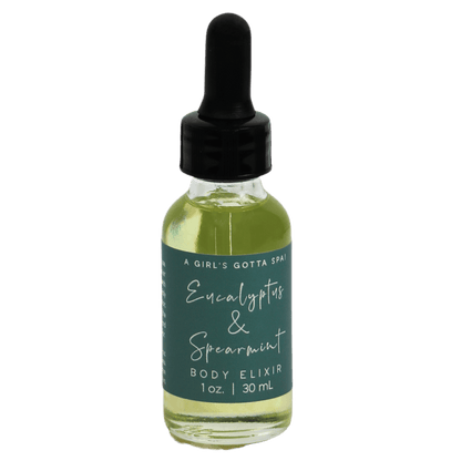 Eucalyptus & Spearmint Body Elixir - body oil-0