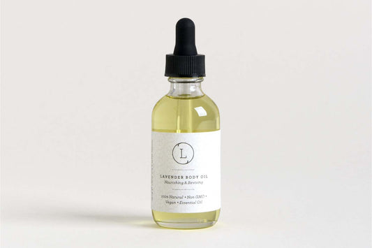 Lavender Body Oil, Natural Moisturizing Body Oil-0